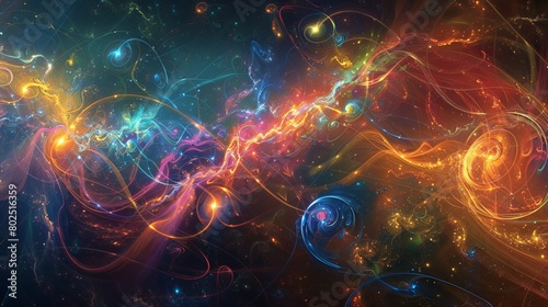 Quantum Entanglement: The Interwoven Threads of Reality photo