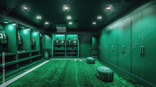 football locker room background mockup --ar 16:9 --style raw Job ID: e64d1dfb-c32b-4555-8008-5b6c0e3fffe8