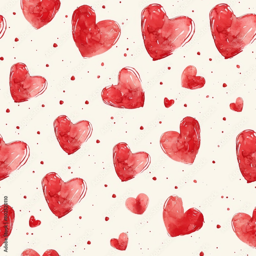 Red and Pink Love Heart Seamless Pattern
Red and Pink Love Heart Seamless Pattern