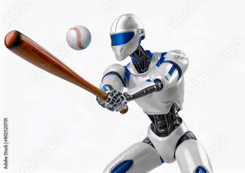 スポーツの概念で人工知能を搭載した野球選手	