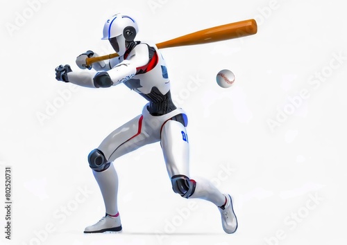 スポーツの概念で人工知能を搭載した野球選手	