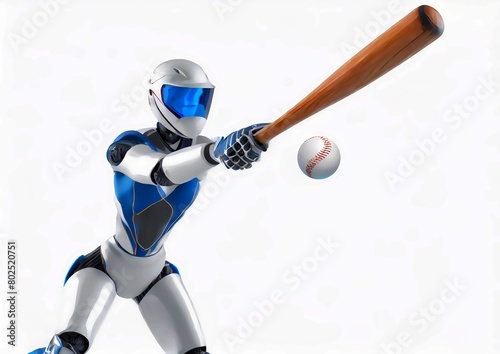 スポーツの概念で人工知能を搭載した野球選手	