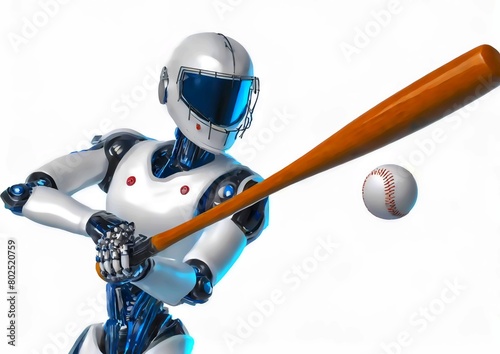 スポーツの概念で人工知能を搭載した野球選手	