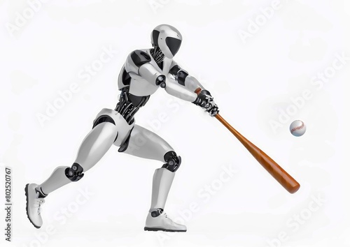 スポーツの概念で人工知能を搭載した野球選手	