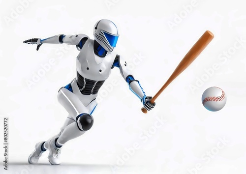 スポーツの概念で人工知能を搭載した野球選手	