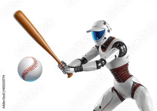 スポーツの概念で人工知能を搭載した野球選手	