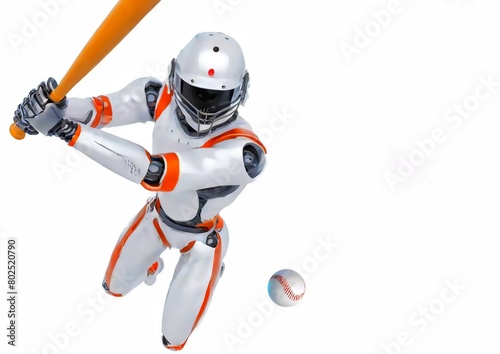 スポーツの概念で人工知能を搭載した野球選手	