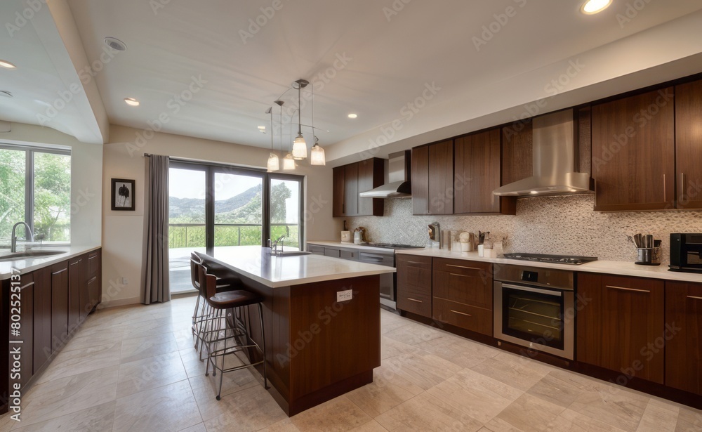 Obraz premium modern kitchen interior