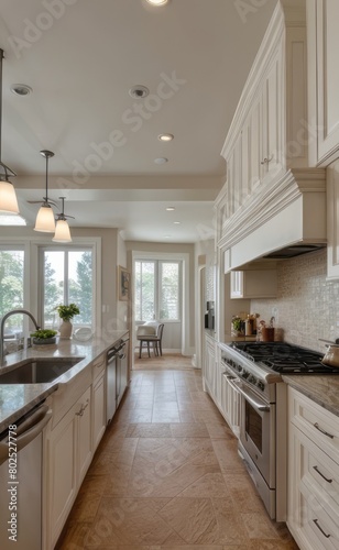 modern kitchen interior