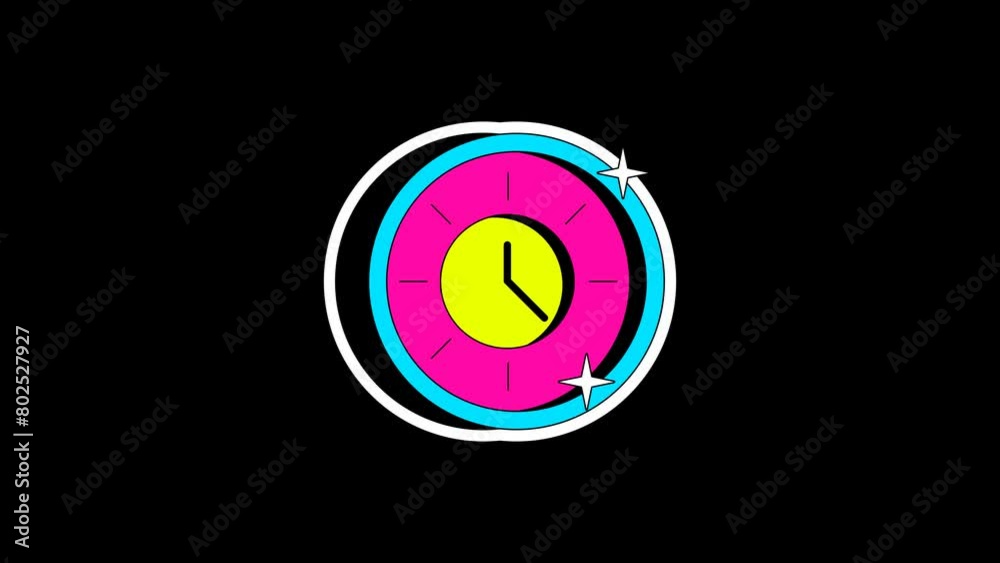 time clock animated with Alpha Channel (transparent) time clock animated with Alpha Channel (transparent)