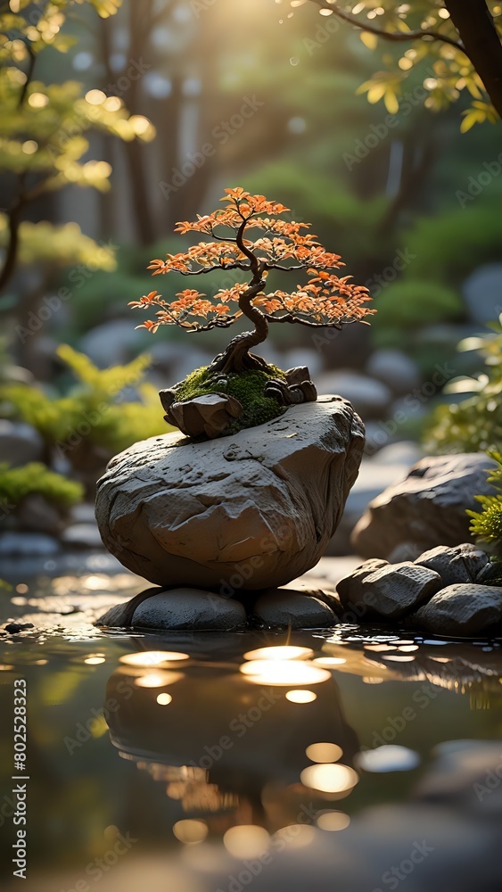 Bonsai Zen Garden (Portrait) Bonsai Zen Garden (Portrait)