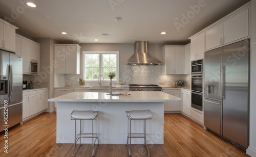 modern kitchen interior