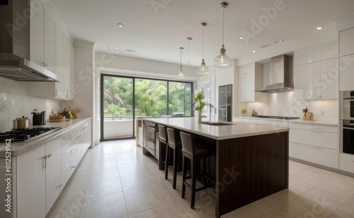 modern kitchen interior