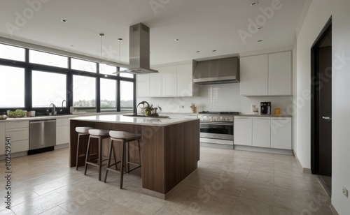 modern kitchen interior