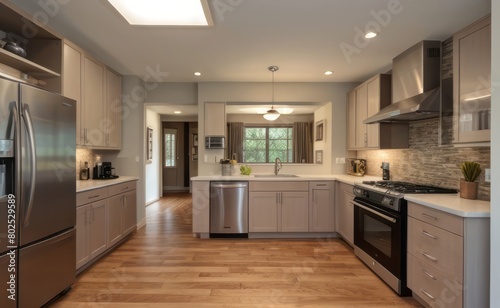 modern kitchen interior
