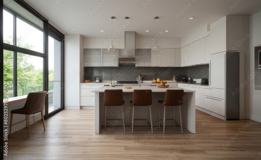 Obraz premium modern kitchen interior