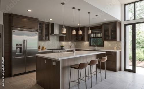 modern kitchen interior