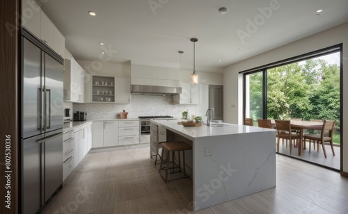 modern kitchen interior