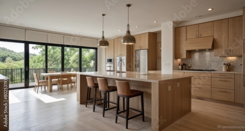 modern kitchen interior