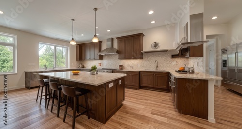 modern kitchen interior