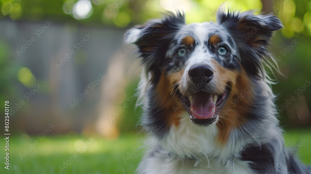 Fototapeta premium オーストラリアン・シェパード