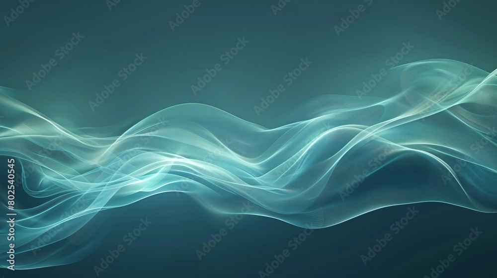 Abstract shape glowing with curvy neon lines on a blue background. Abstract shape glowing with curvy neon lines on a blue background.
