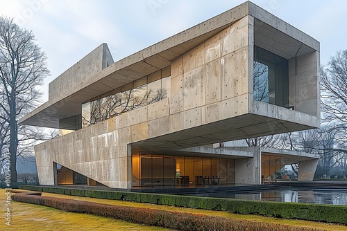 Aesthetic Brutalism: Raw Concrete Forms in Government Building Design