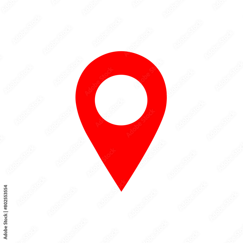 GPS location Map pointer icon 