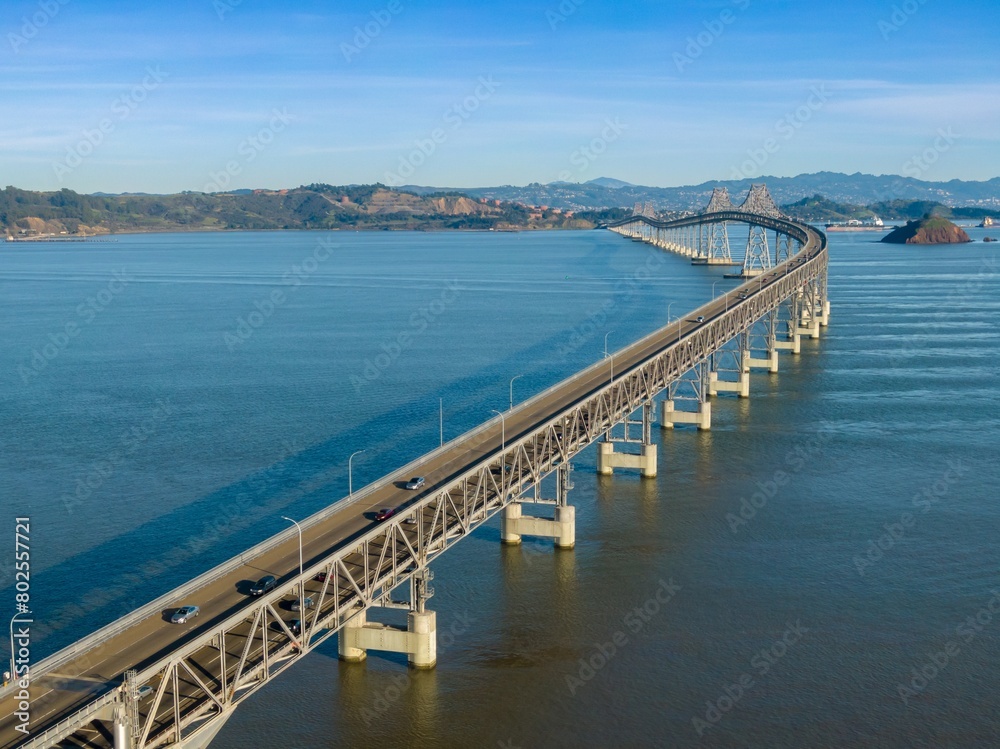 The Richmond Bridge in San Rafael, California, United States of America.
