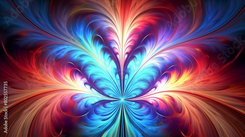 abstract fractal background