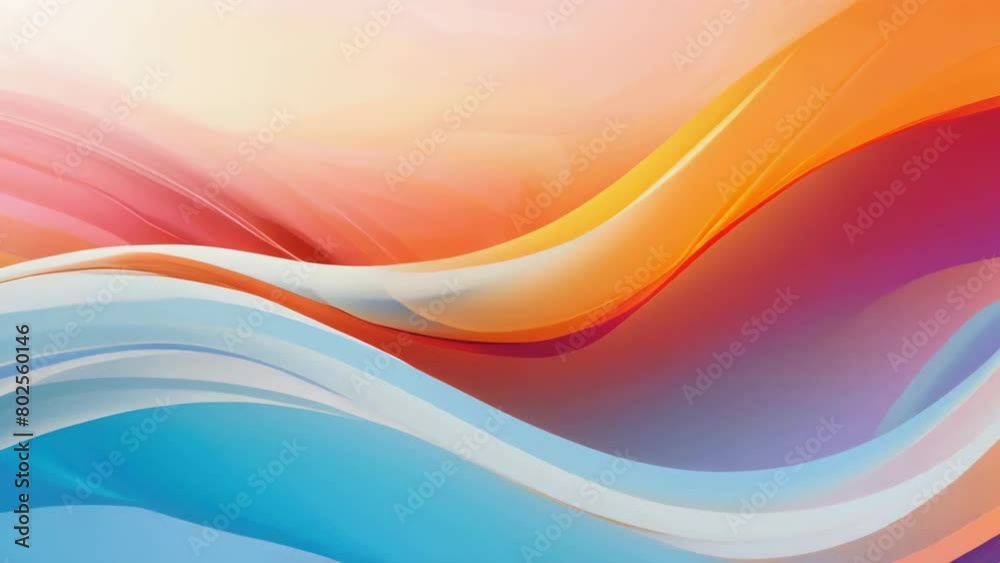 A colorful wave with blue, white, and red colors A colorful wave with blue, white, and red colors
