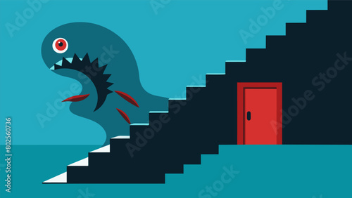 For those who make it to the top the Scare Staircase has one final trick up its sleeve – the door marked Panic leads to a neverending loop ping.