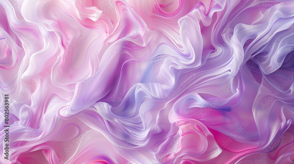 Soft pastel swirls of pink and lavender create a dreamy texture. Soft pastel swirls of pink and lavender create a dreamy texture.