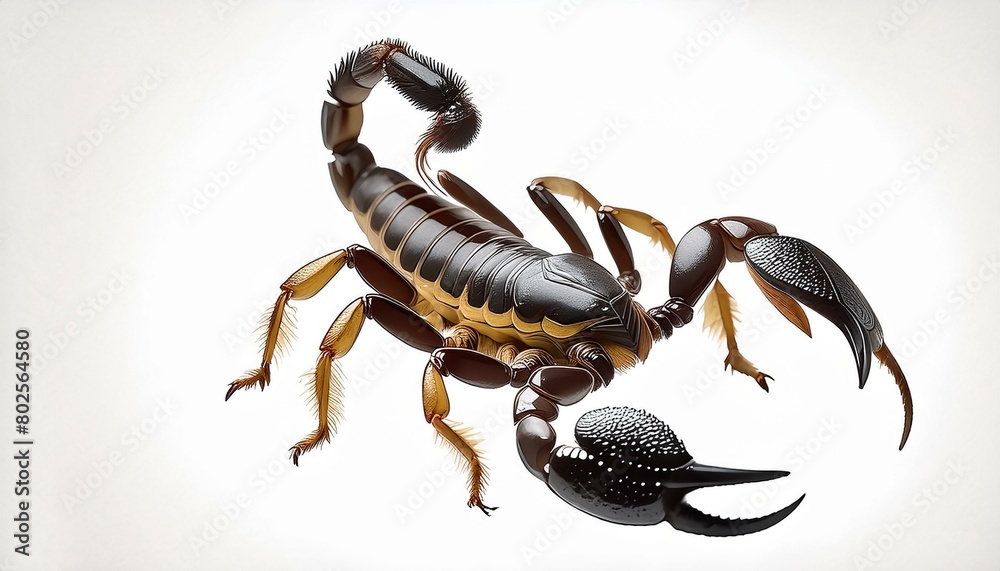 Scorpion, creature, animal, transparent background, Generative AI Scorpion, creature, animal, transparent background, Generative AI