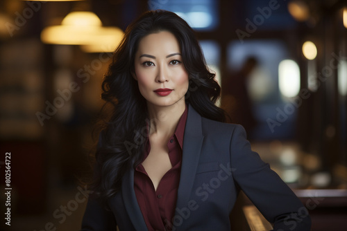 portrait of a business asian woman