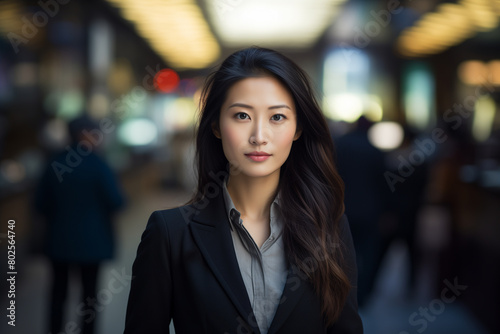 portrait of a business asian woman