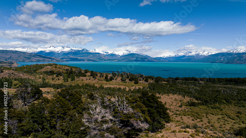 Lago General Carrera/Buenos Aires Lake - Carretera Austral - Chile - Argentina, border