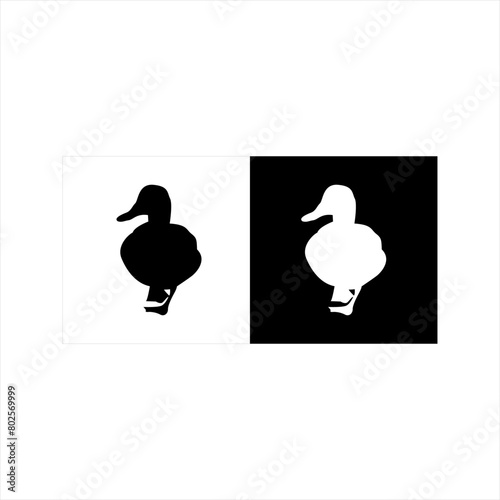  Illustration vector graphic of duck icon