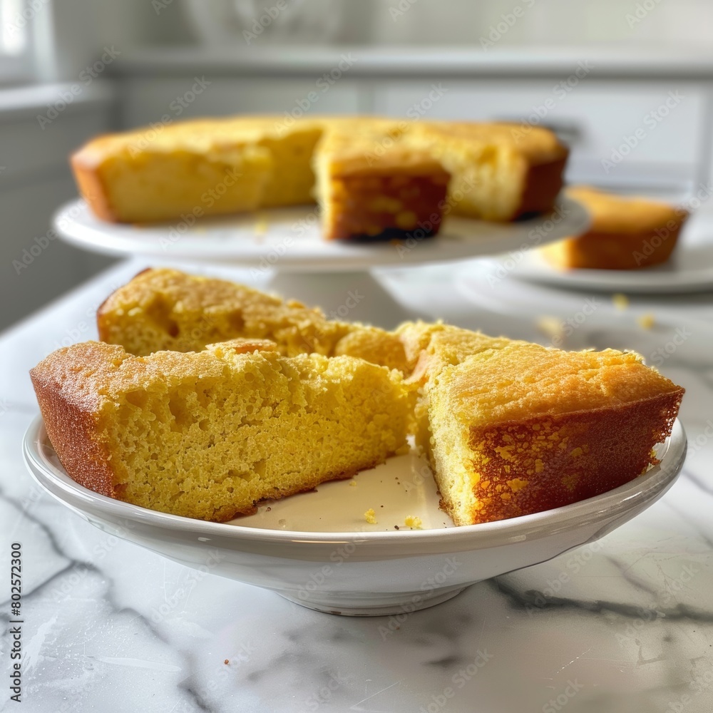 a freshly baked Southern Cornbread a freshly baked Southern Cornbread