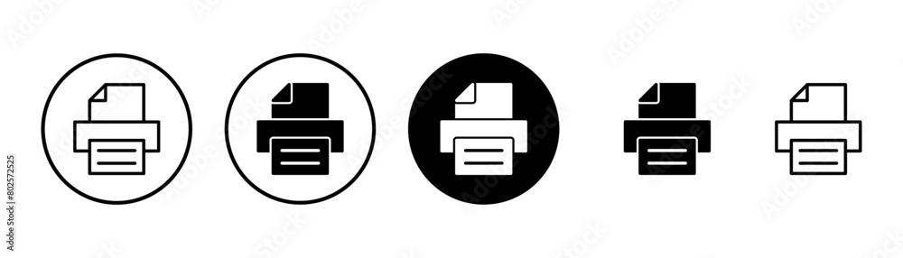 Printer icon vector isolated on white background. print icon. Fax vector icon. Printer icon vector isolated on white background. print icon. Fax vector icon.