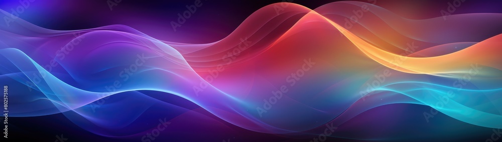 Vibrant abstract landscape Vibrant abstract landscape