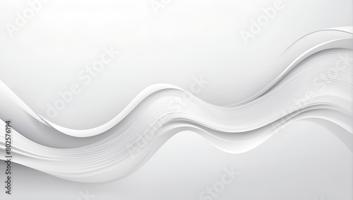abstract white wave background. Minimalistic white wave background
