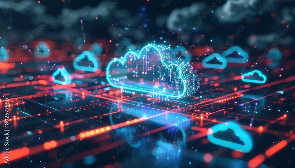 With cloud computing With cloud computing