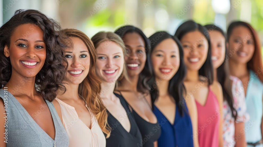 Group of Women Standing Together