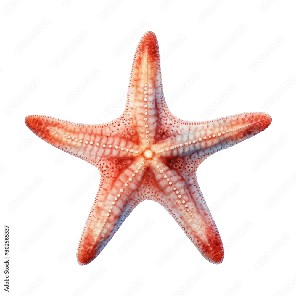 Starfish Isolated Detailed Watercolor Hand Drawn Painting Illustration Starfish Isolated Detailed Watercolor Hand Drawn Painting Illustration