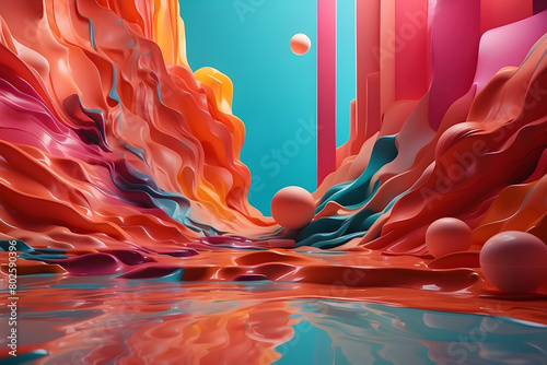 abstract background, AI Generation image