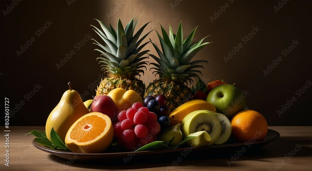 still life with fruits and berries still life with fruits and berries