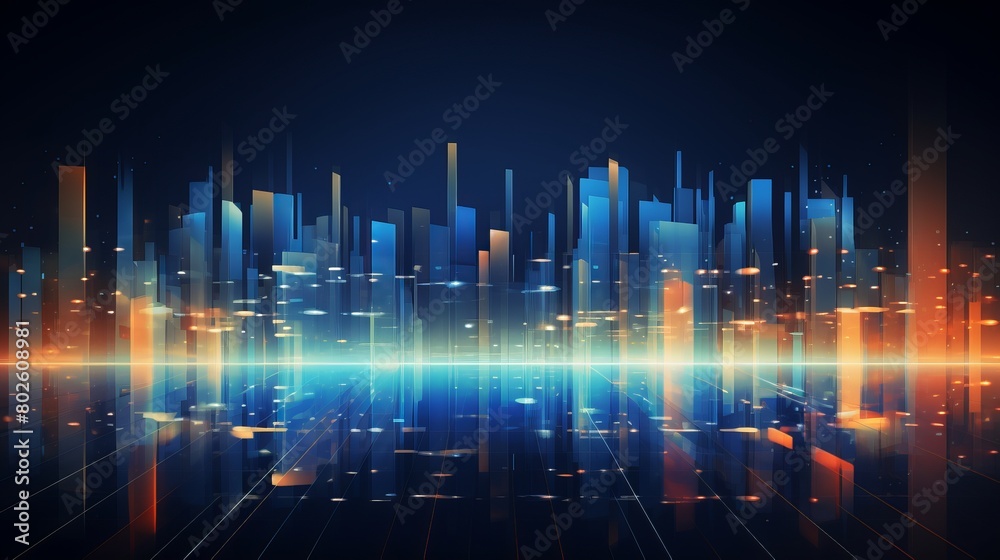 abstract background with equalizer abstract background with equalizer