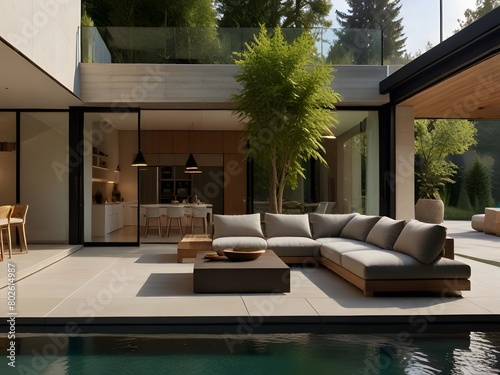 Nature’s Embrace: The Harmony of Indoor-Outdoor Living in a Biophilic Abode