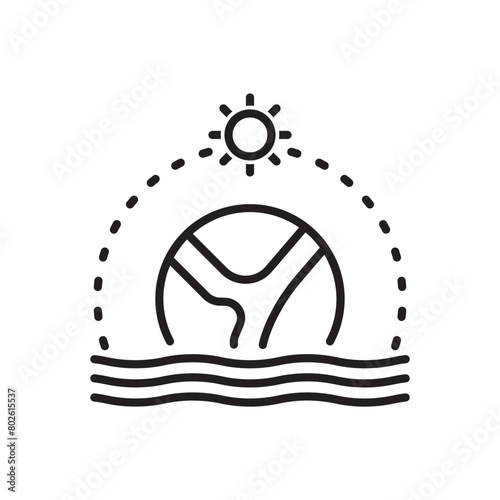 Global Warming Icon - Ozone Layer Icon